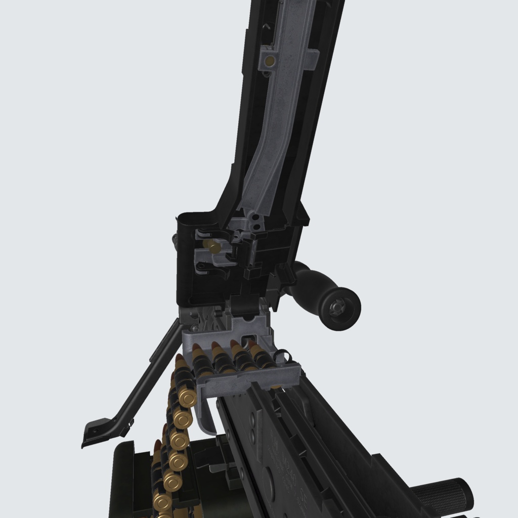 【VRC推奨】M240SE【side edition】※ポリゴン数多いです※