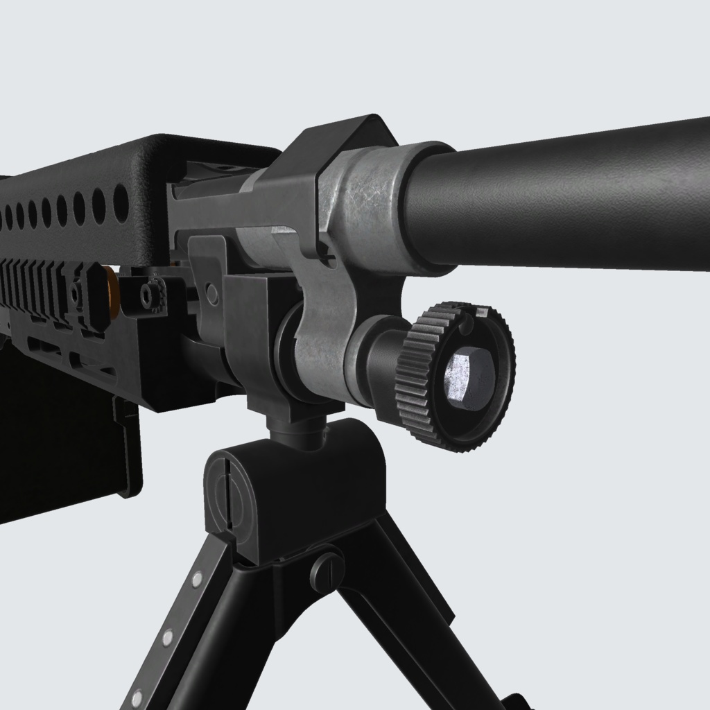 【VRC推奨】M240SE【side edition】※ポリゴン数多いです※