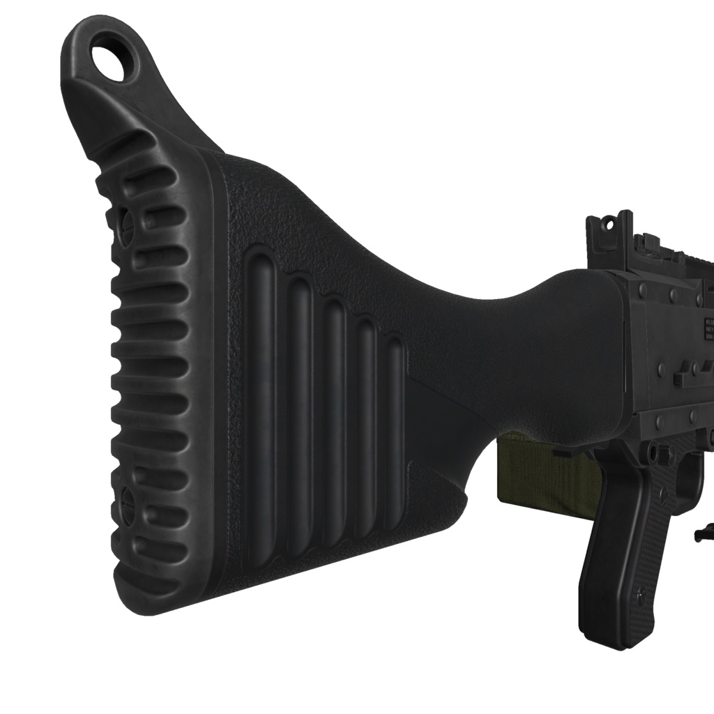 【VRC推奨】M240B※ポリゴン数多いです※