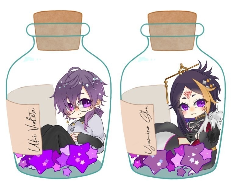 【非公式】アクリルキーホルダー シュウ/浮奇