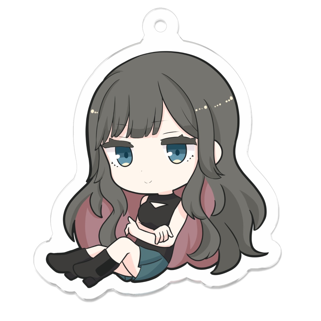 りこりアクリルキーホルダー