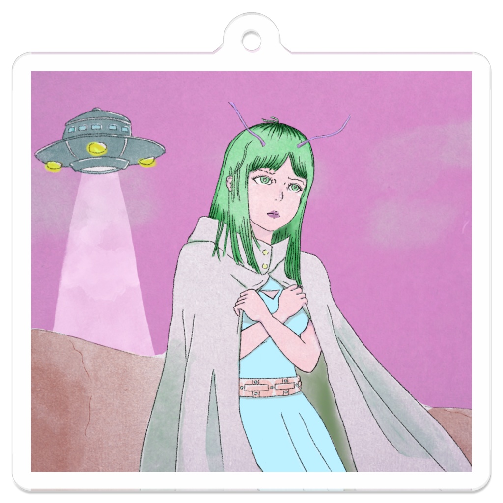 yazyアクリルキーホルダー