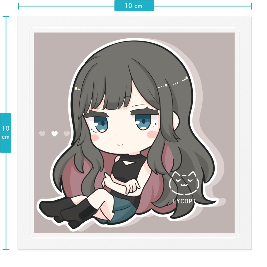 りこぴちステッカー