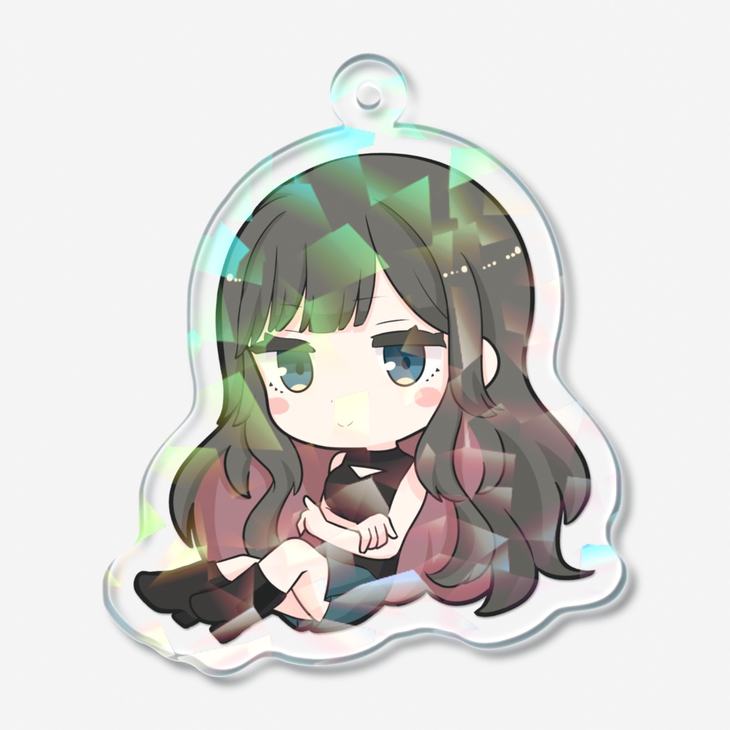 ホログラムアクリルキーホルダー