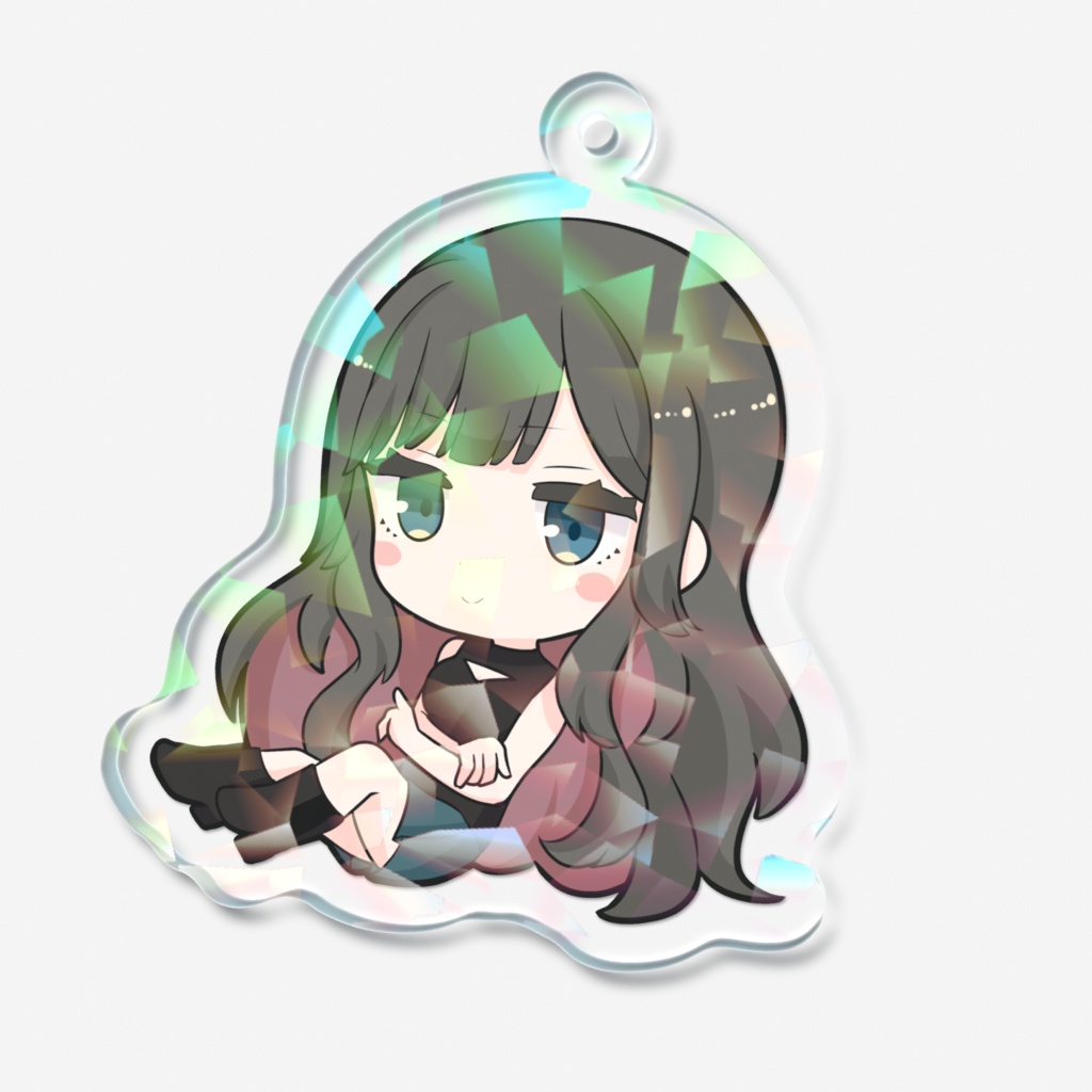 ホログラムアクリルキーホルダー