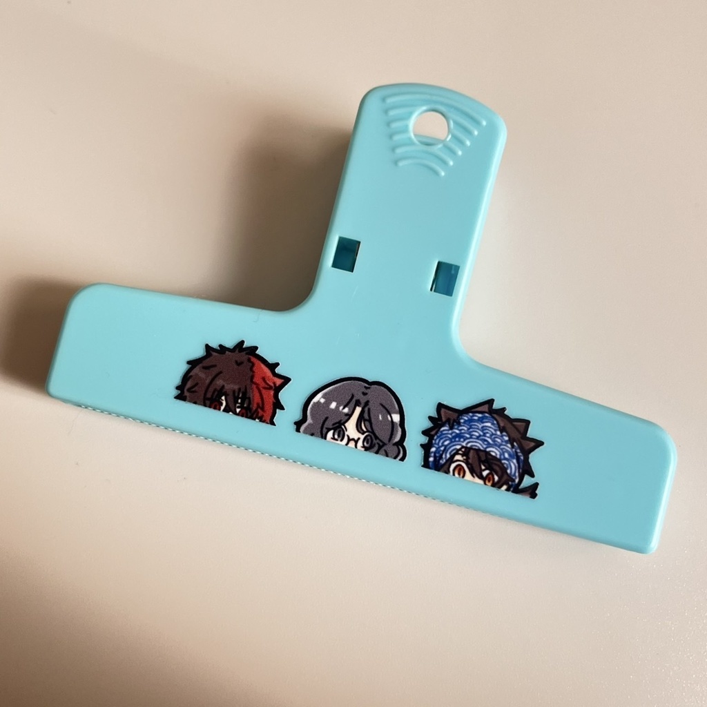 【バラ】ちいとさ くっつくでっかクリップ　そらいろ