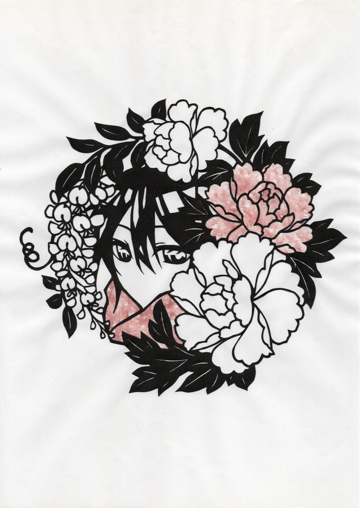 刀剣乱舞切り絵原画