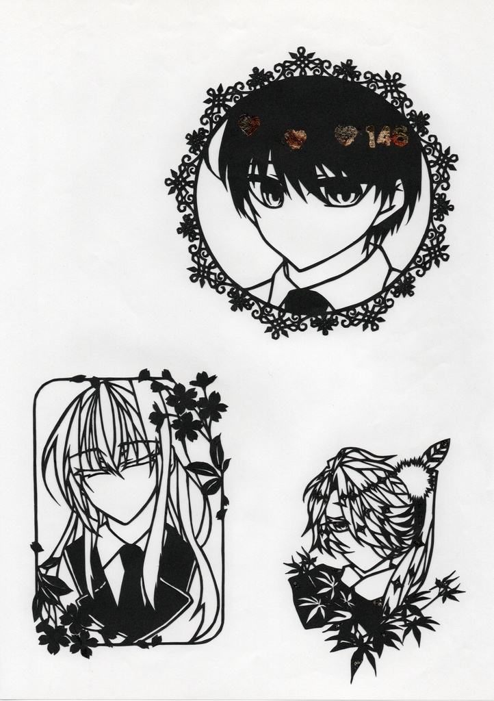 刀剣乱舞切り絵原画