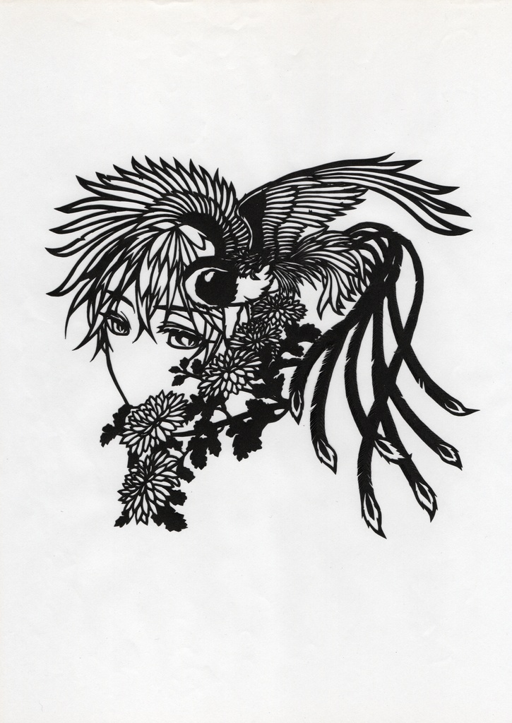 刀剣乱舞切り絵原画