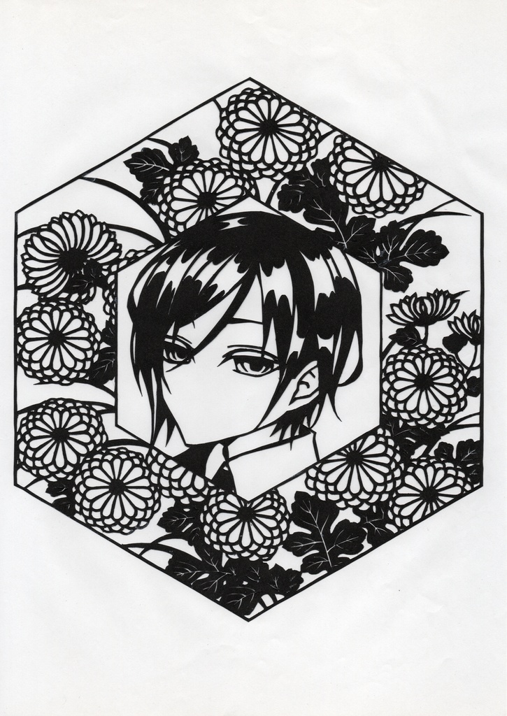 刀剣乱舞切り絵原画