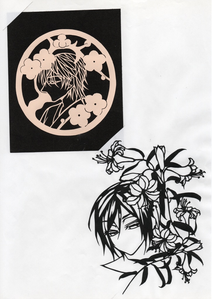 刀剣乱舞切り絵原画