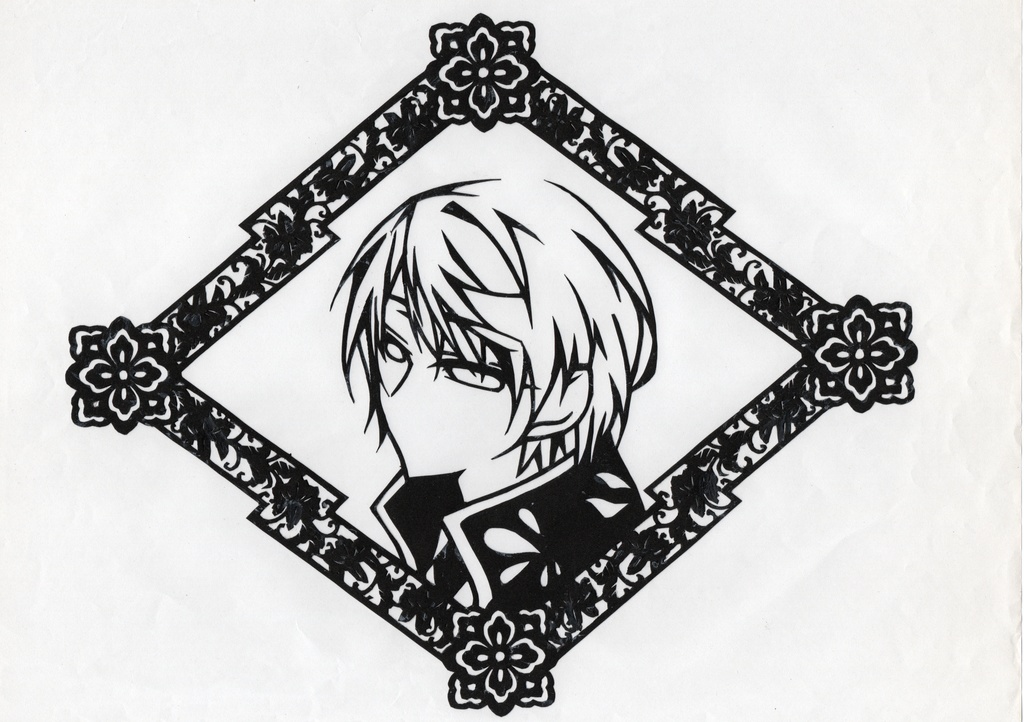 刀剣乱舞切り絵原画