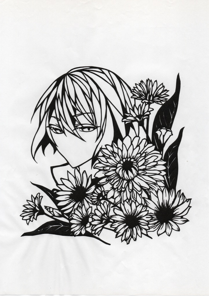 刀剣乱舞切り絵原画