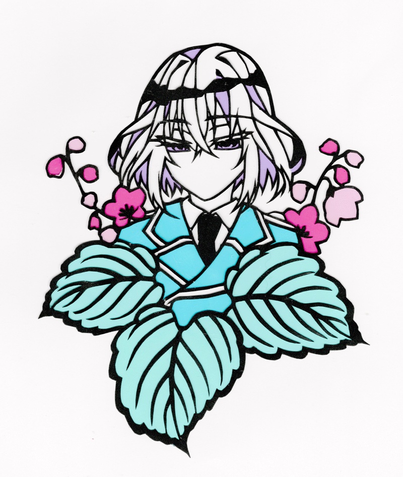 刀剣乱舞切り絵原画