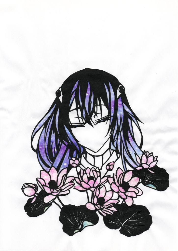 刀剣乱舞切り絵原画