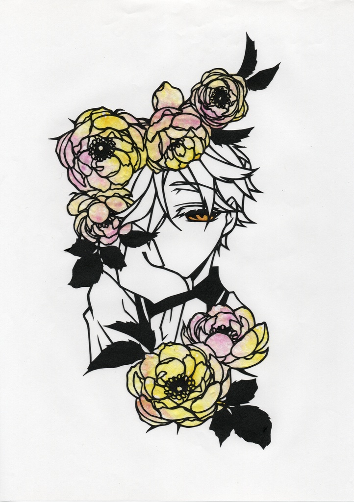 刀剣乱舞切り絵原画