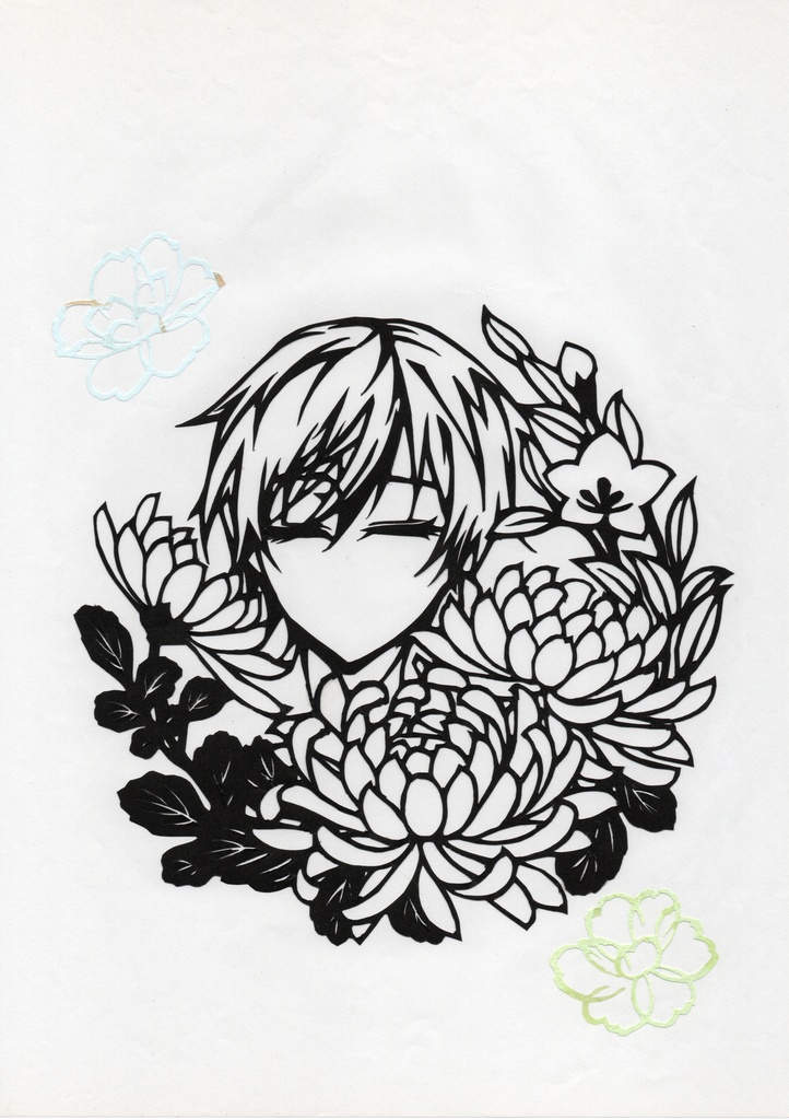 刀剣乱舞切り絵原画