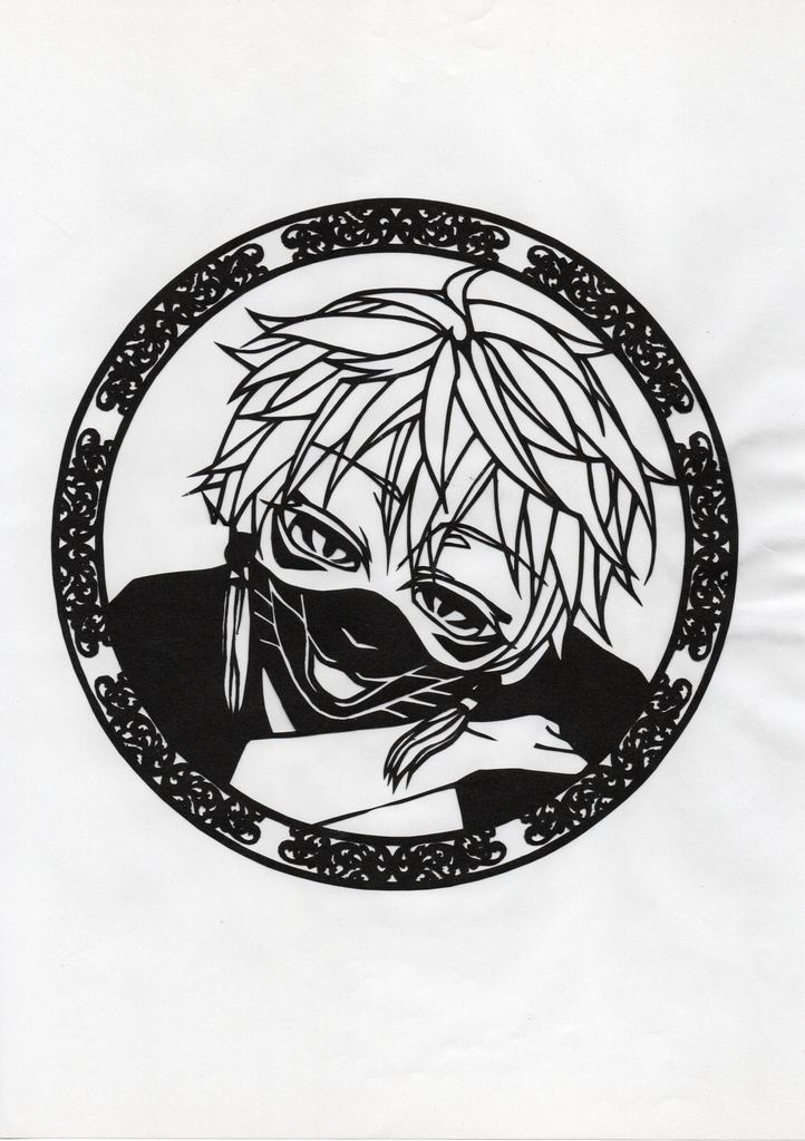 刀剣乱舞切り絵原画