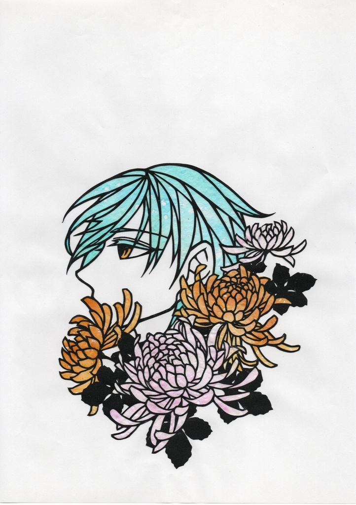 刀剣乱舞切り絵原画