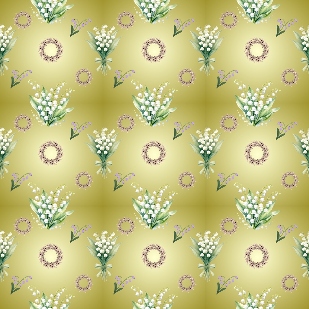 🤍 Lily of the Valley Collection(グラデーション6色背景)