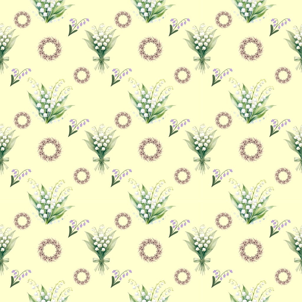 🤍 Lily of the Valley Collection(6色背景)