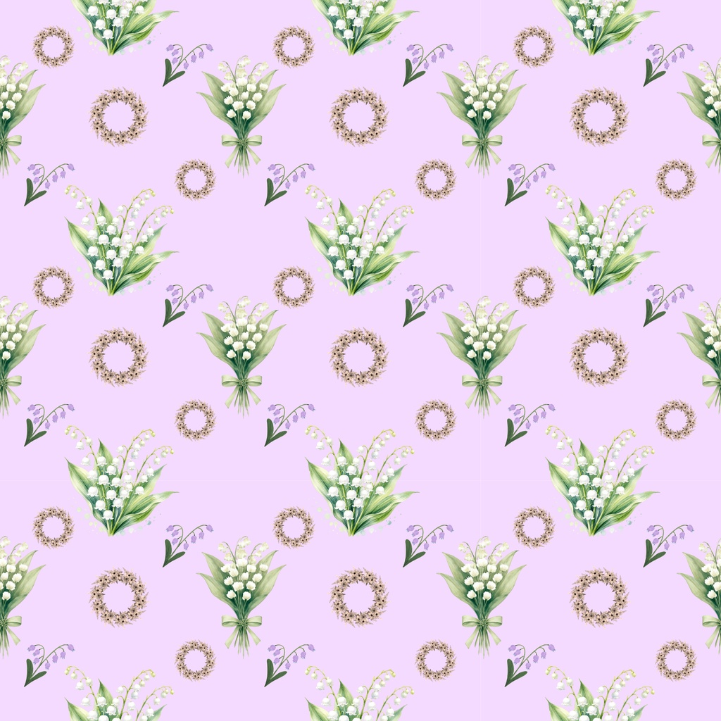 🤍 Lily of the Valley Collection(6色背景)