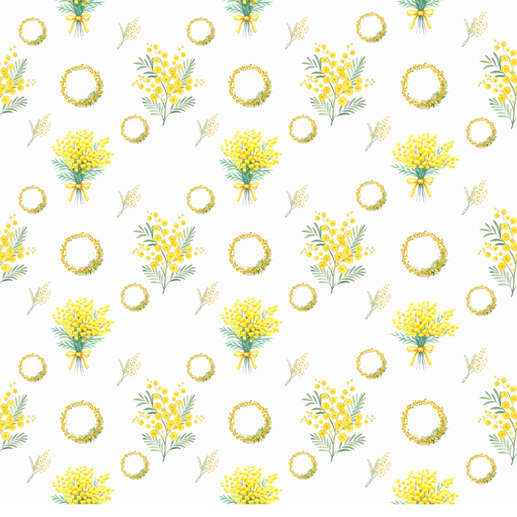 🌼 Mimosa Collection(6色背景)
