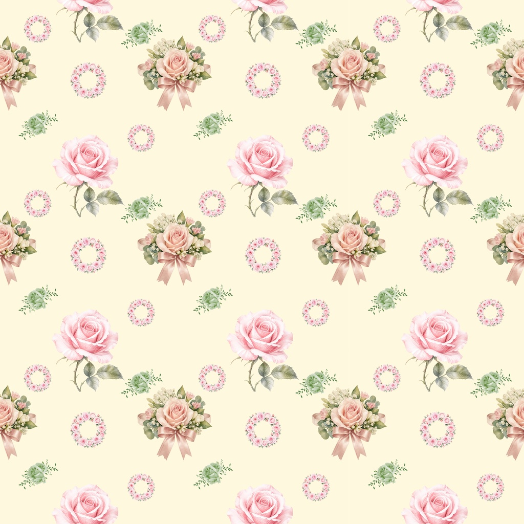 🌹 Rose Collection(6色背景)