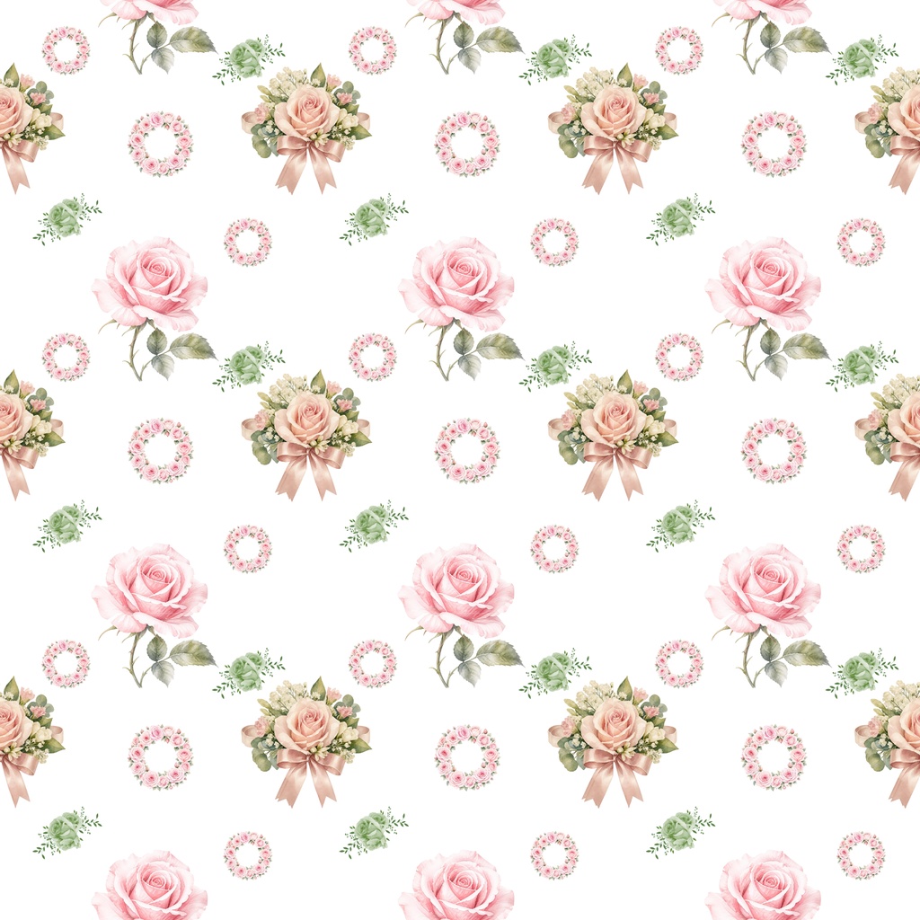 🌹 Rose Collection(6色背景)