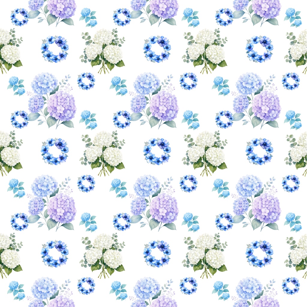 💙 Hydrangea Collection(6色背景)