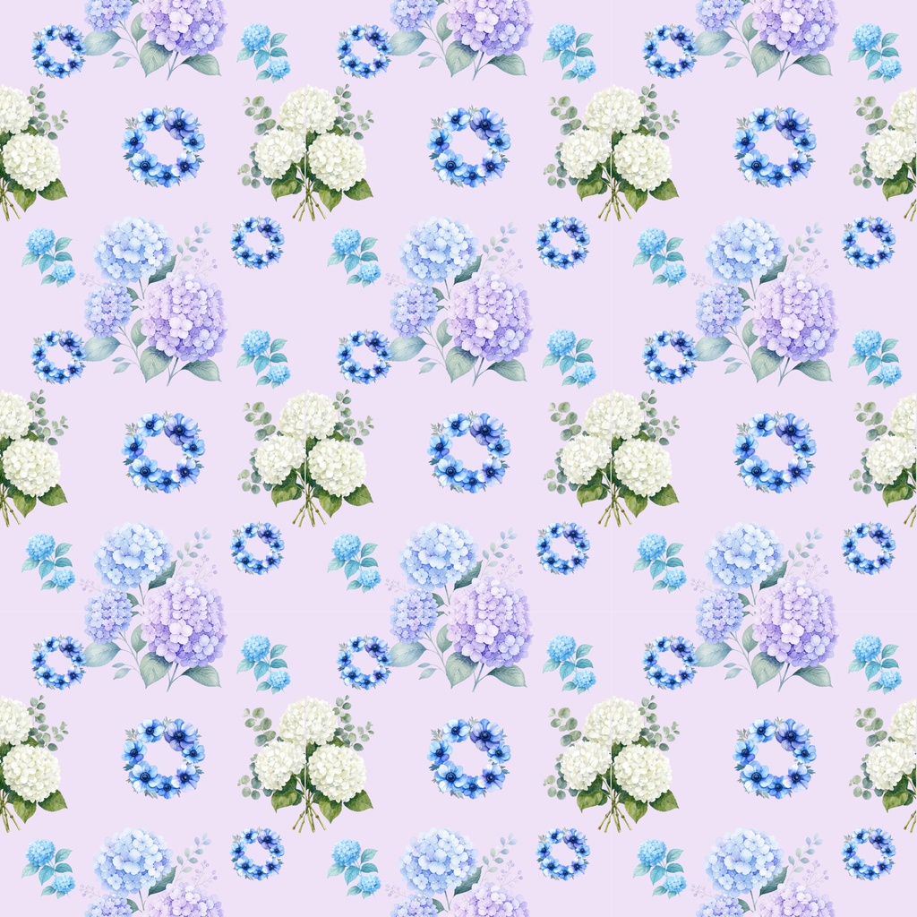 💙 Hydrangea Collection(6色背景)