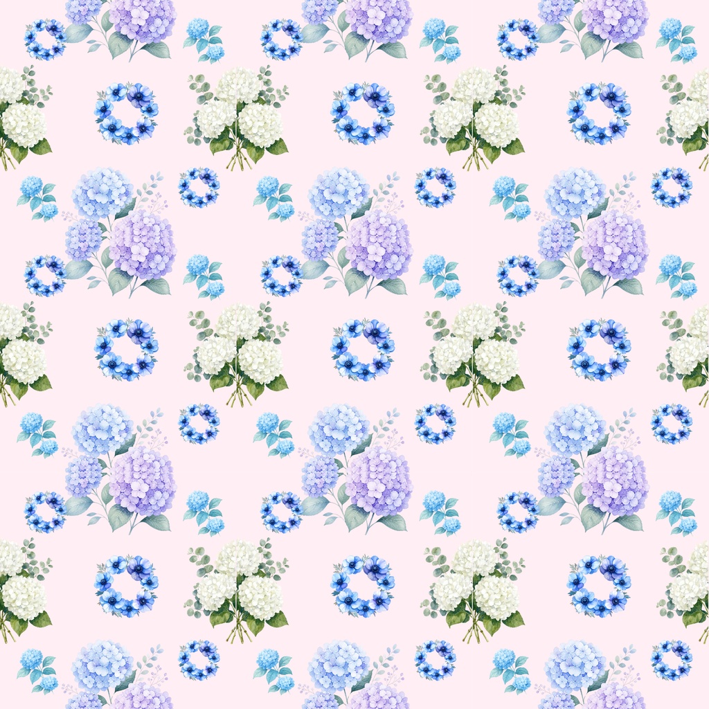 💙 Hydrangea Collection(6色背景)