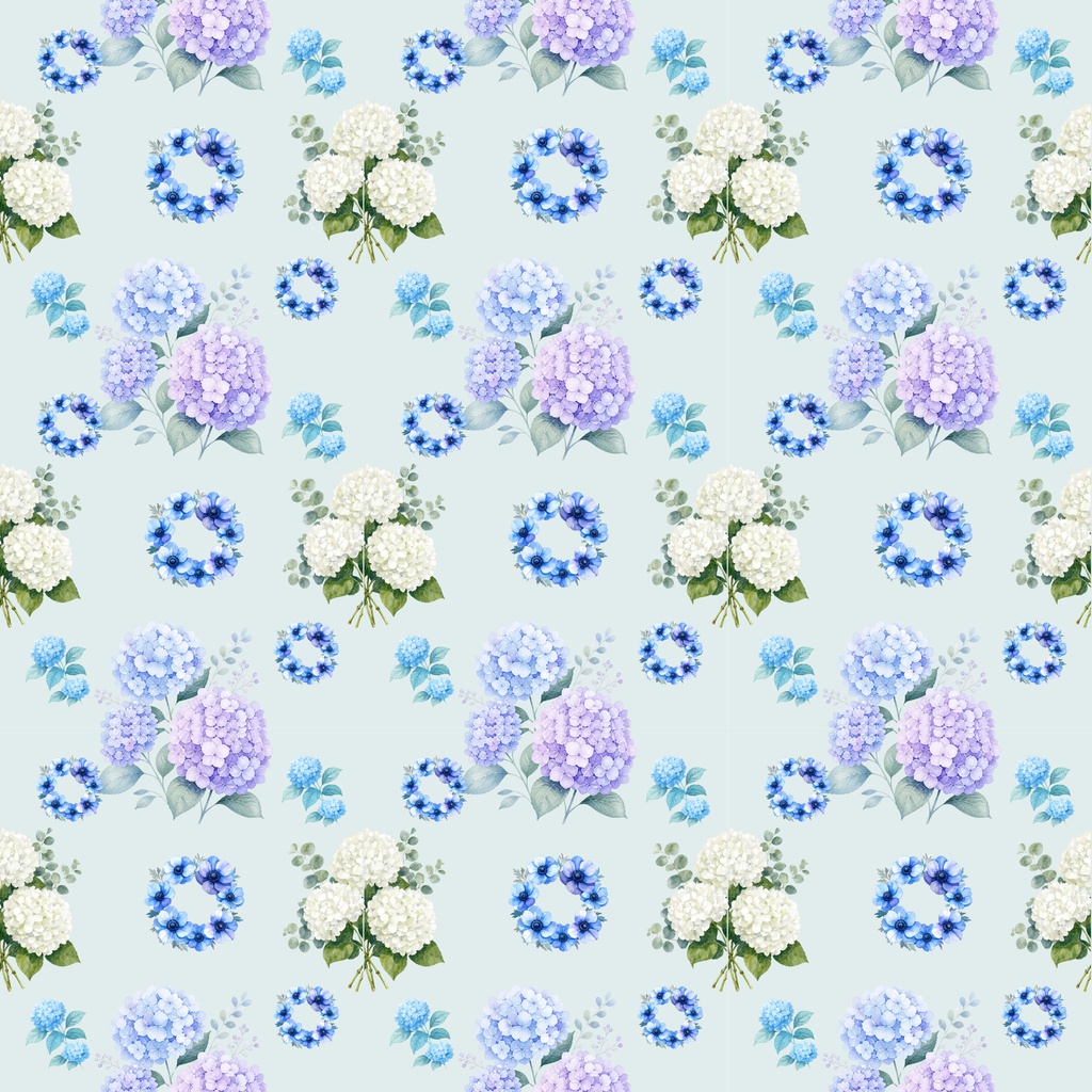 💙 Hydrangea Collection(6色背景)