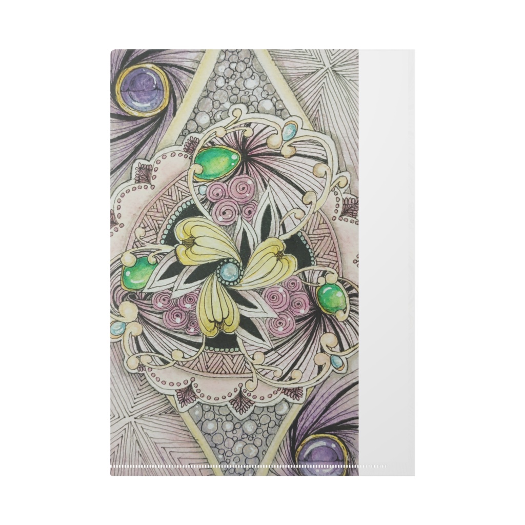 クリアファイル(PURPLE)