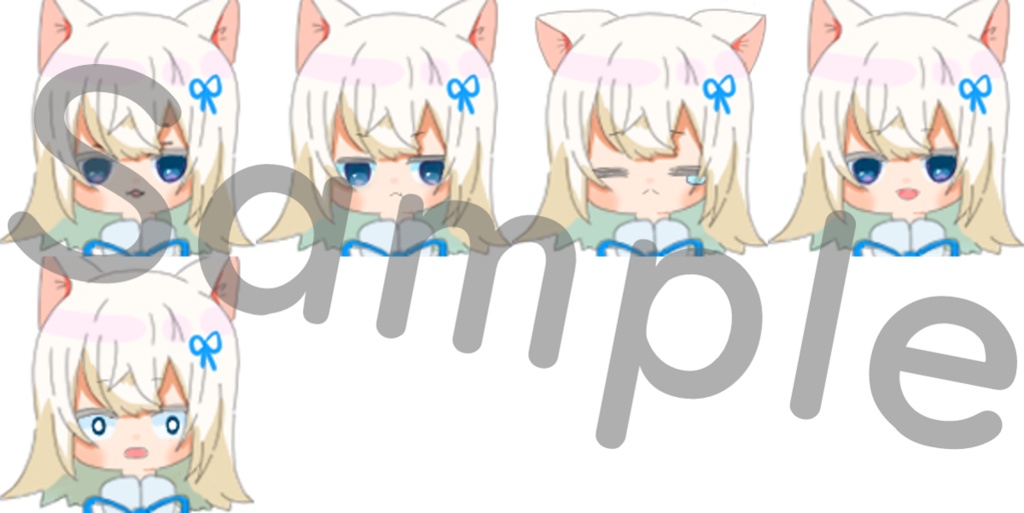 【️非公式】さよなかさん キャラチップ