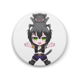 Vtuber零園寺ソラ缶バッジ A（アイコンソラver.）