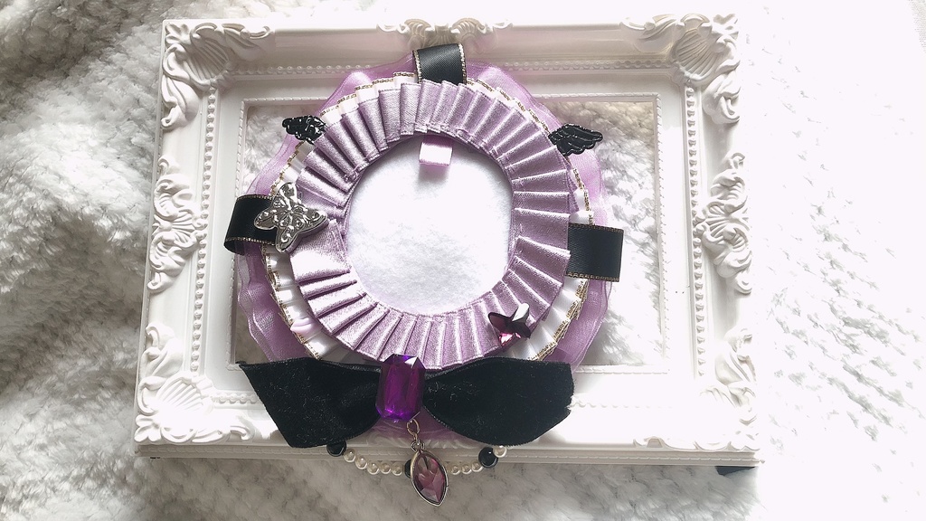 ロゼット　紫色