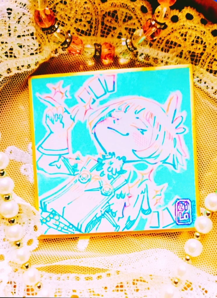 [オリジナル色紙] キラキラ, Prince