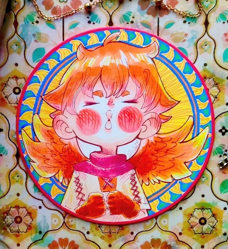 [オリジナル色紙] 星々- Hiro