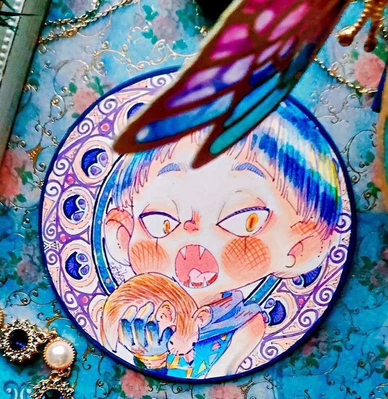 [オリジナル色紙] 星々- Ketu