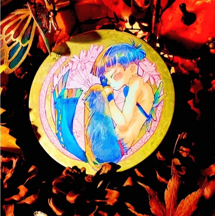 [オリジナル色紙] 巣 - Ketu