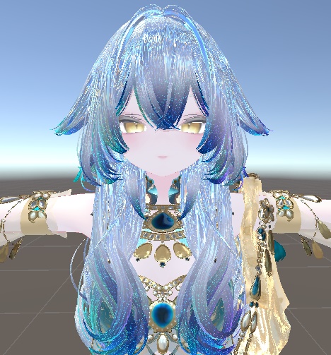 【ルルネ専用】Hair Gradation Mask【マテリアル付き】