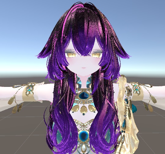 【ルルネ専用】Hair Gradation Mask【マテリアル付き】