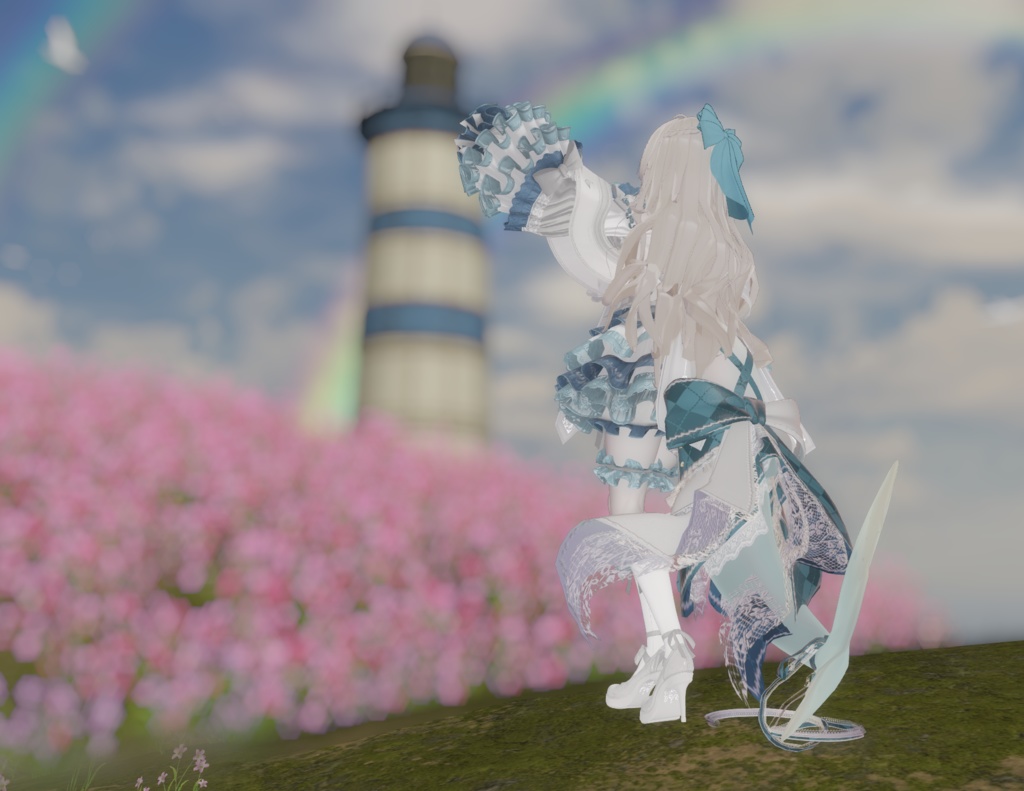 【3アバター対応】アリスの夢飾り【アクセサリー】