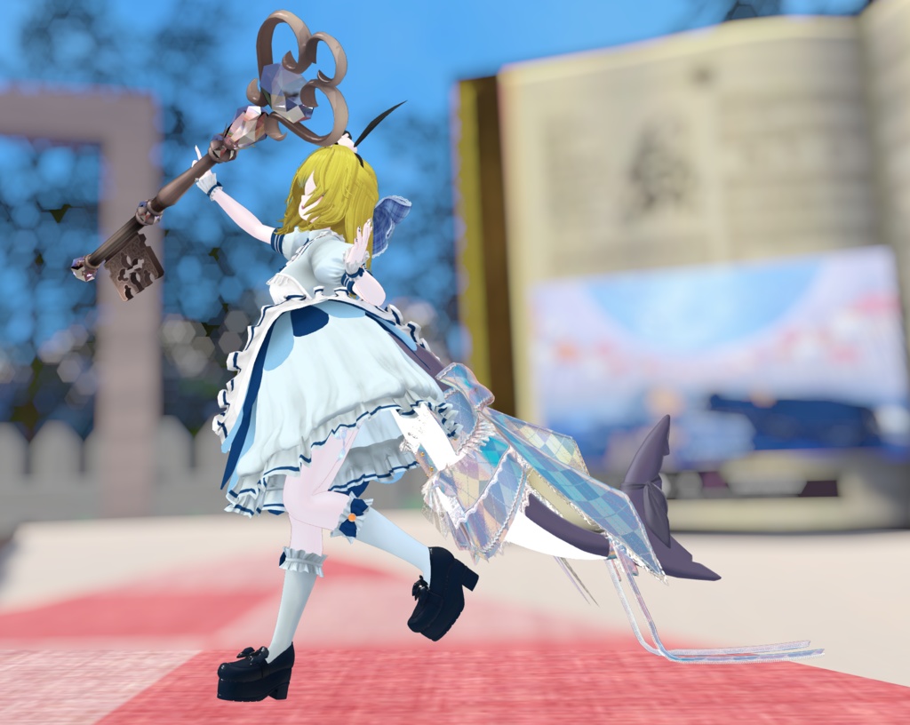 【3アバター対応】アリスの夢飾り【アクセサリー】