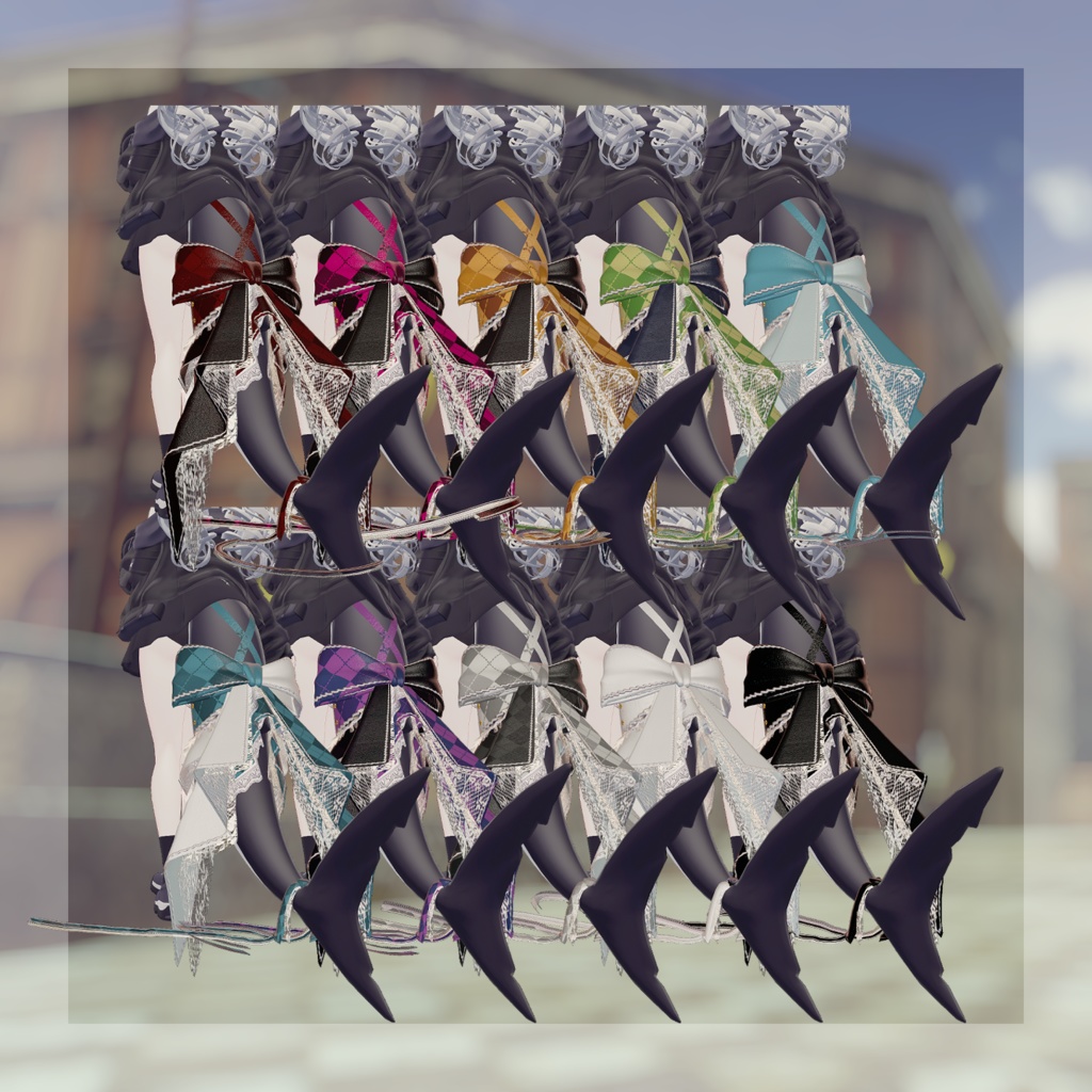 【3アバター対応】アリスの夢飾り【アクセサリー】