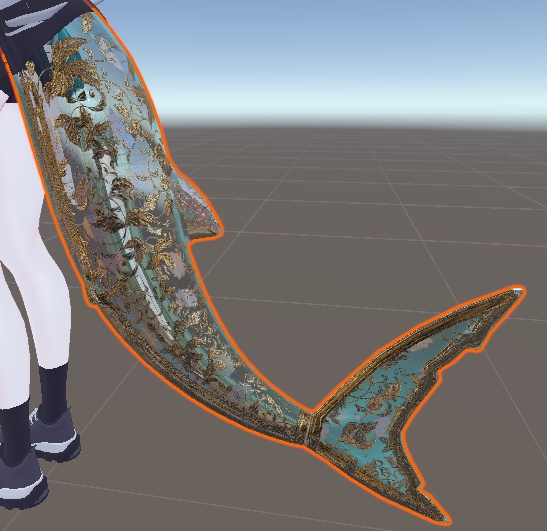 【ルルネ用】G_Accent Tail【マテリアル100超】