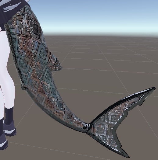 【ルルネ用】G_Accent Tail【マテリアル100超】