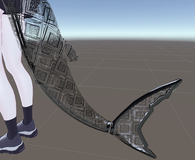 【ルルネ用】G_Accent Tail【マテリアル100超】