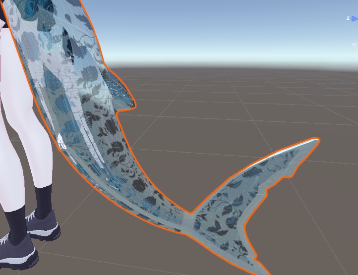 【ルルネ用】G_Accent Tail【マテリアル100超】